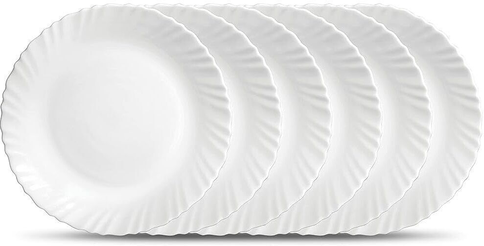 Plain Super White and Light, 100% Hygienic bone ash free_NewR44 Dinner Plate-image-47