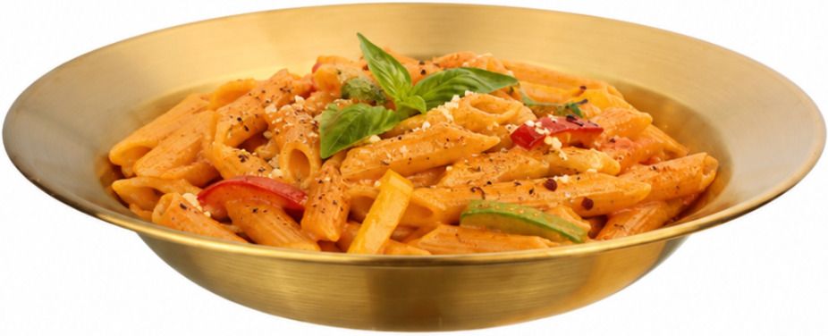 valajogi Golden Stainless Steel Pasta Bowl Deep Serving Bowl for Salad Noodles Dinner Plate-picture-16