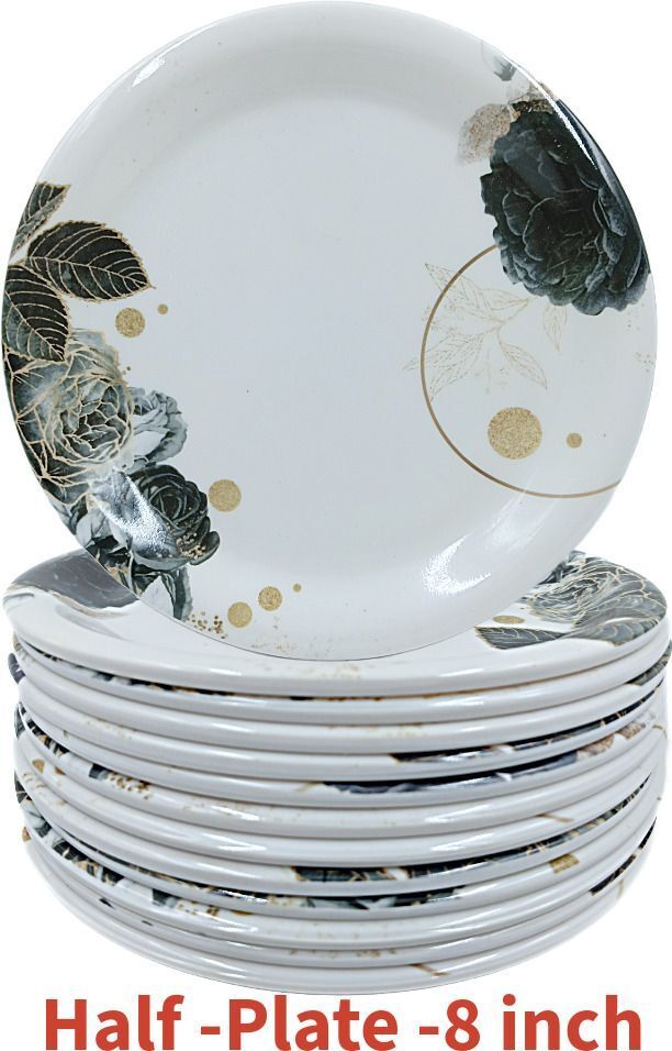 Melamine Half plate set_New Half Plate-image-31