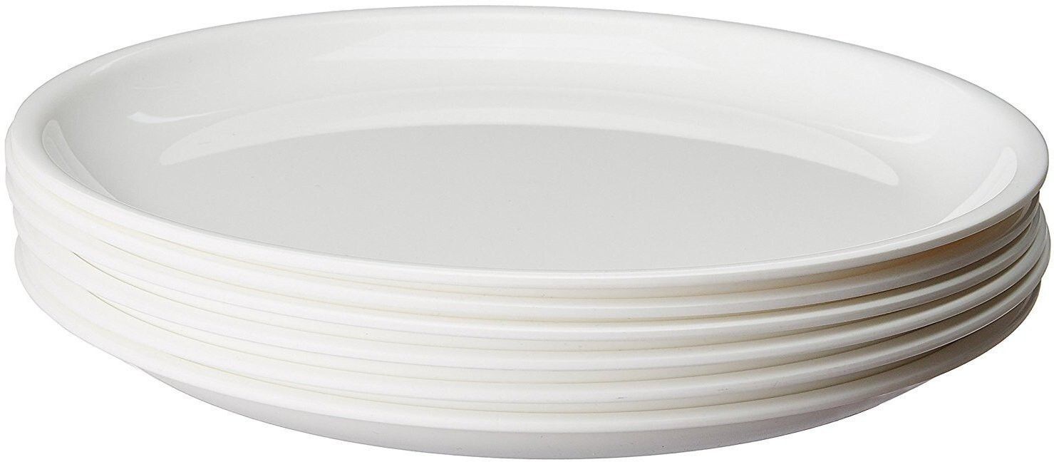 Microwave Safe Unbreakable Dinner Plates Set for Buffet/Restaurant/Diwali Party (11 inches) Dinner Plate-image-25