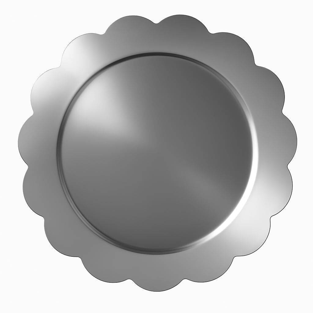 shiv sales Pizza Baking Tray Non-Stick Round Oven Plate for Crispy Base Pack of 2 Dinner Plate-picture-16