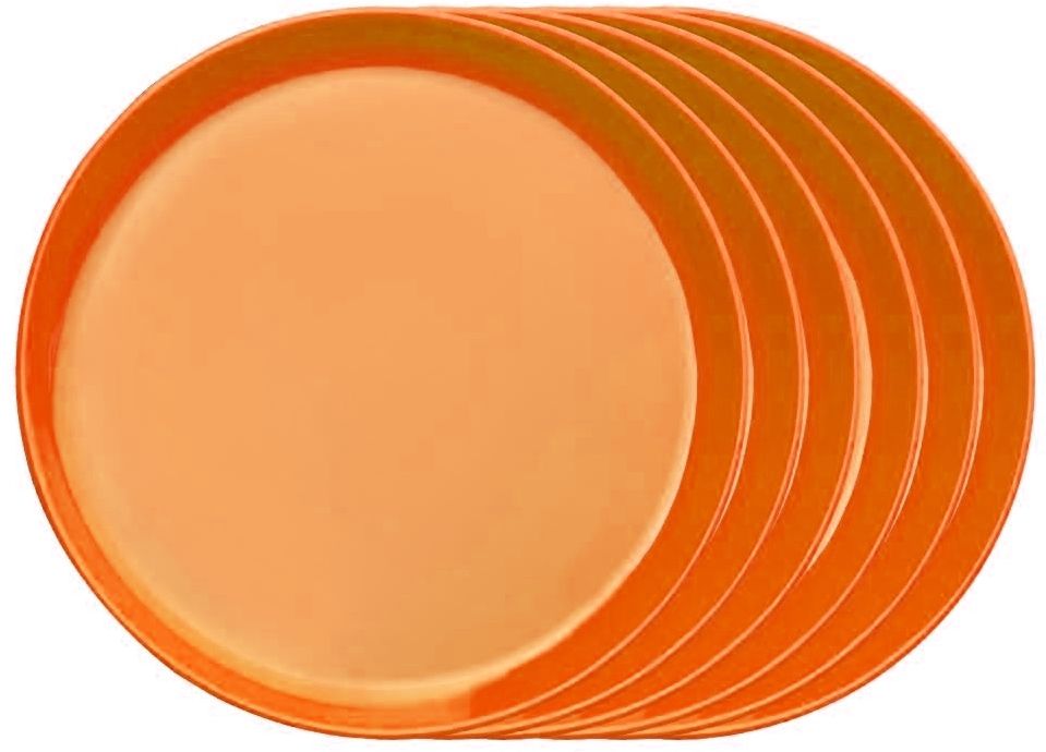 Pack of 18 Plastic Light Weight Set Plate Bowl Set Serving Set Dinner Set Dinner Plate-image-25