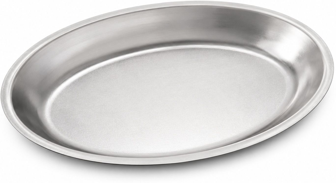 bhajanshree Aluminum Oval Serving Plate for Biryani Rice Curry Fish Hotel Restaurant Use Tray-picture-38