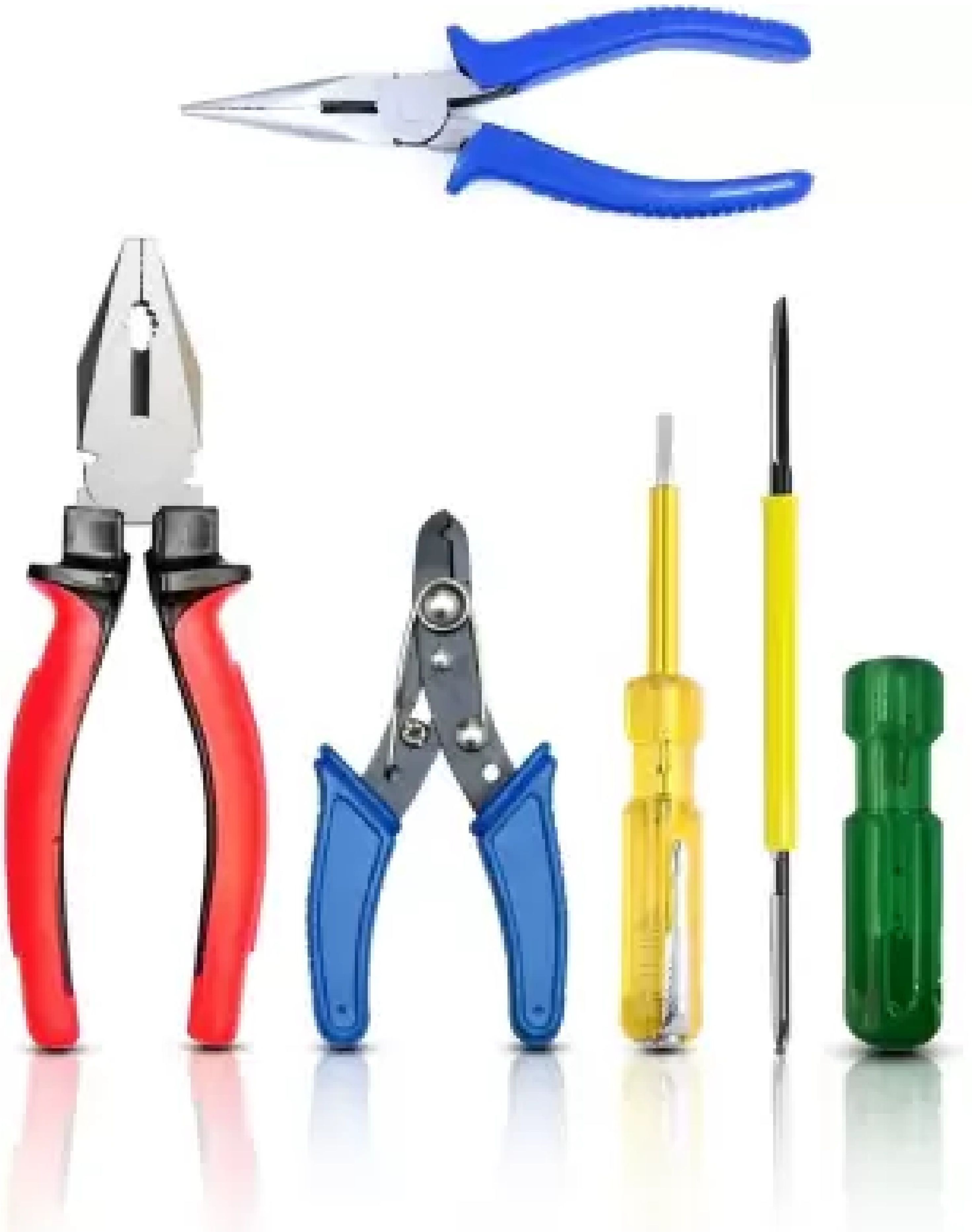 grabmoor 8"inch Plier with 6 Inch Nose Plier Wire Cutter Line Tester 2in1 Screwdriver Lineman Plier-picture-20