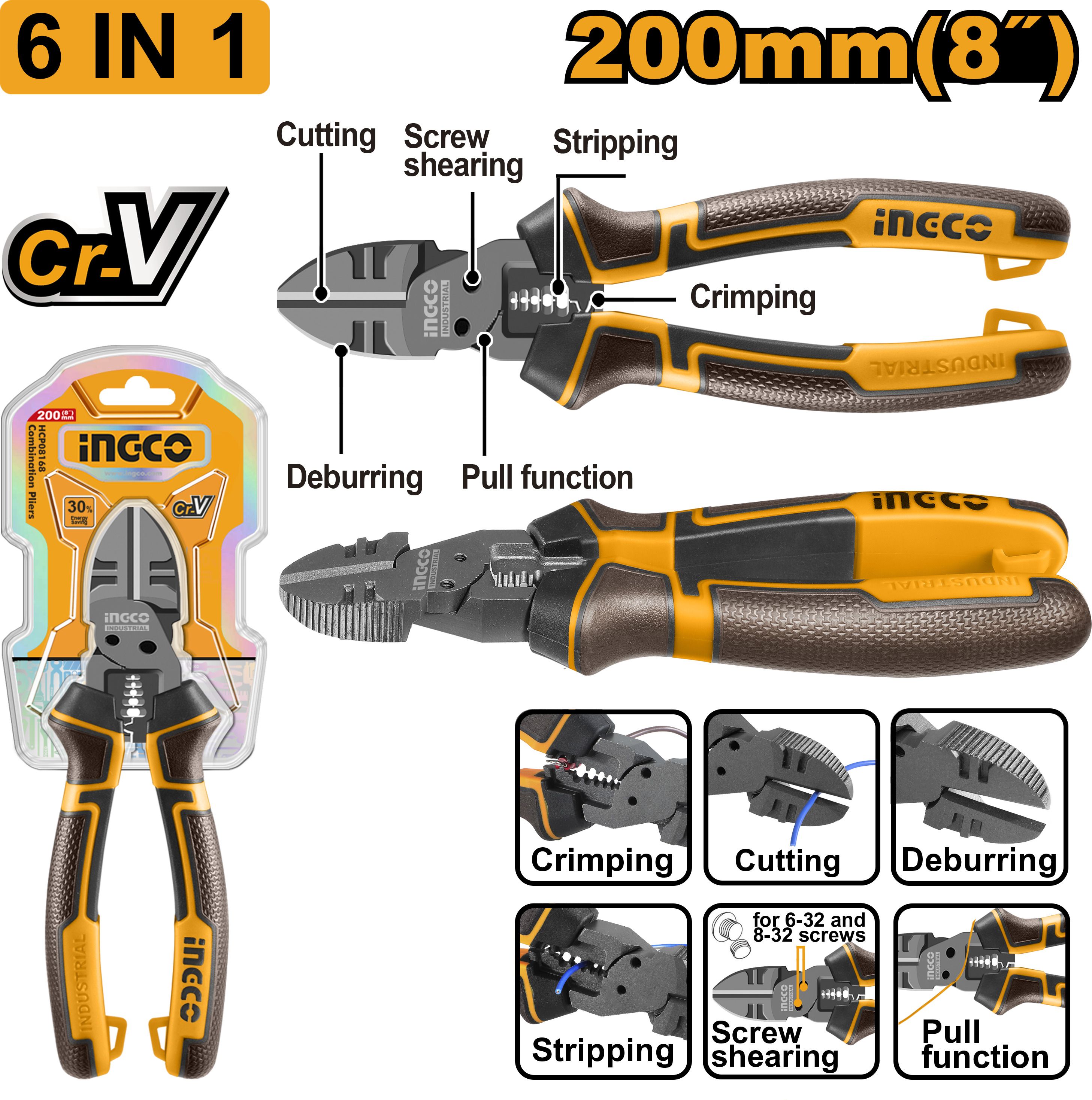 ingco HMFDCP28200 Diagonal Plier-picture-5
