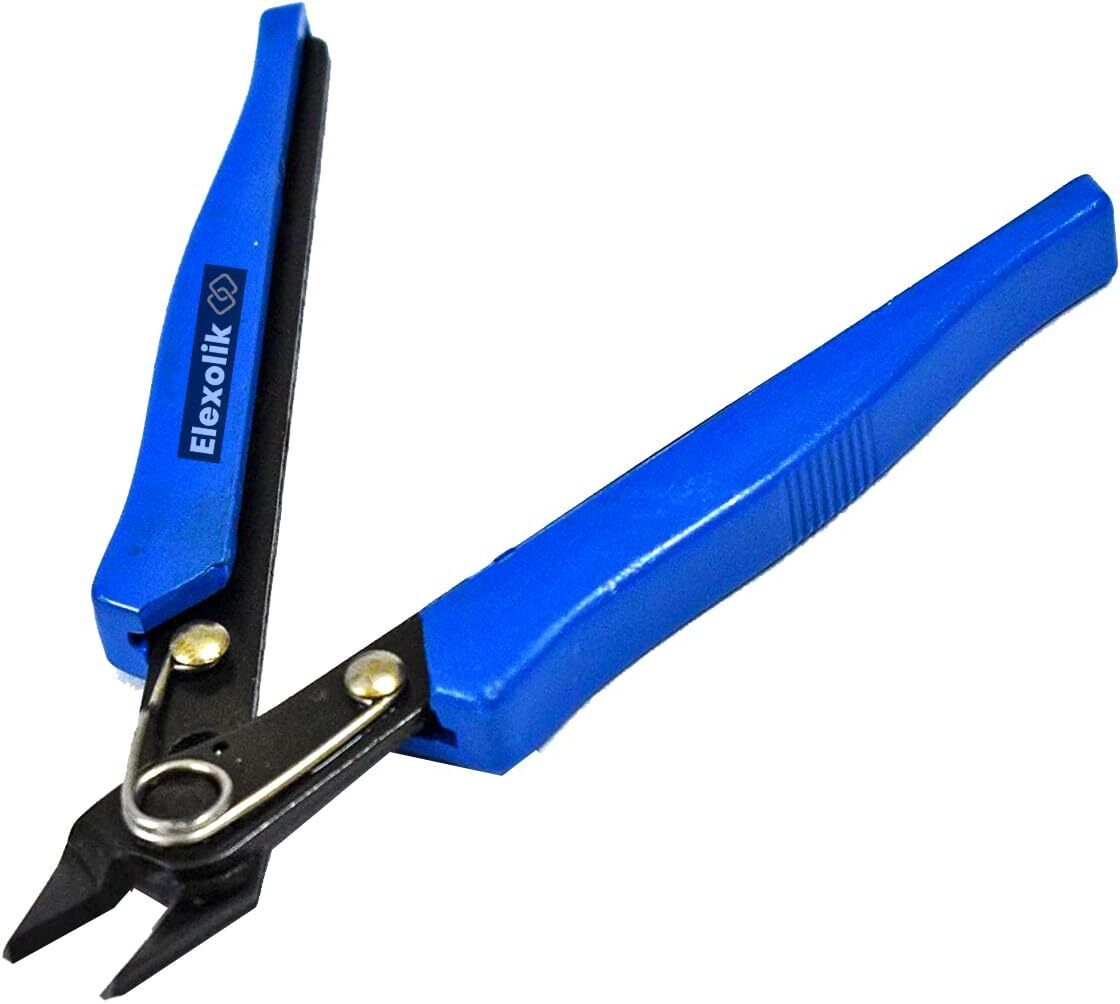 EL07 Wire Cutter Nipper Tool with Sharp Edge Blades for Cutting and Pilling Steel, Copper, Aluminium Wires Wire Cutter-image-37