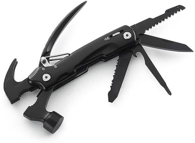 SHARNGA Multi-Tool 12 in 1 Hammer Mini Hammer Camping Gear Survival Tool Multi Tool-image-31