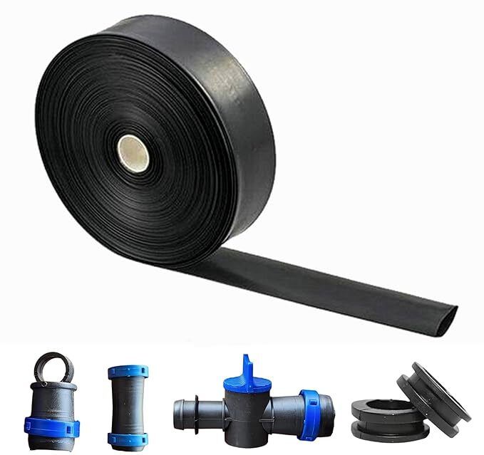 40 mm rain pipe 100 mtr with cock, joiner, watcher and end cap Drip Irrigation Kit-image-31