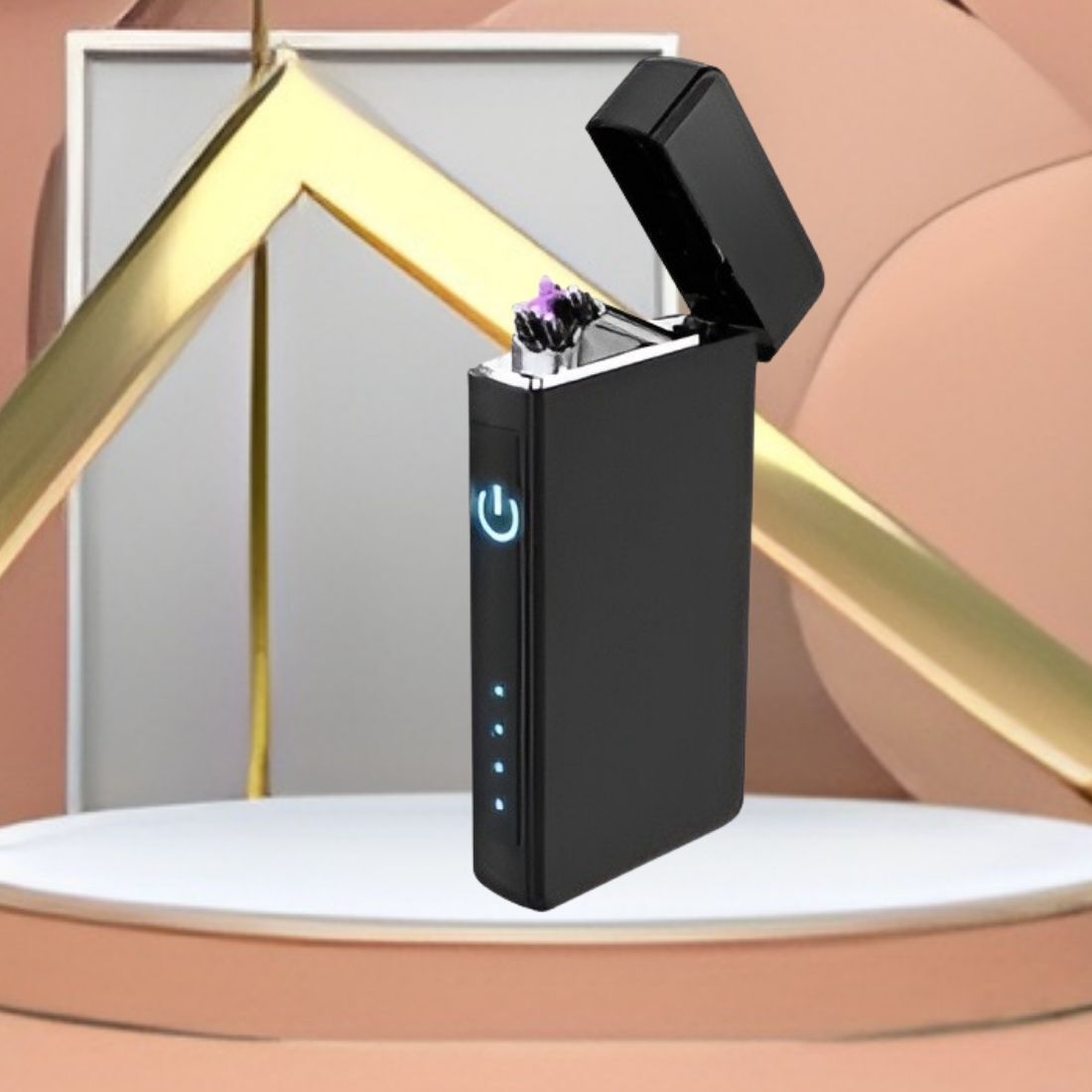 Cigarette Lighter Usb Rechargeable Lighter, Windproof Slim Coil Arc Lighter W93 Pocket Lighter-image-49