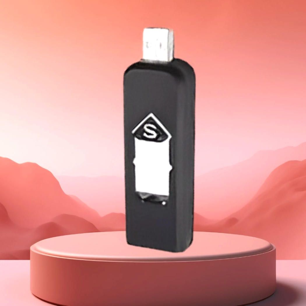 Cigarette Lighter Usb Rechargeable Lighter, Windproof Slim Coil USB Lighter G476 Pocket Lighter-image-22