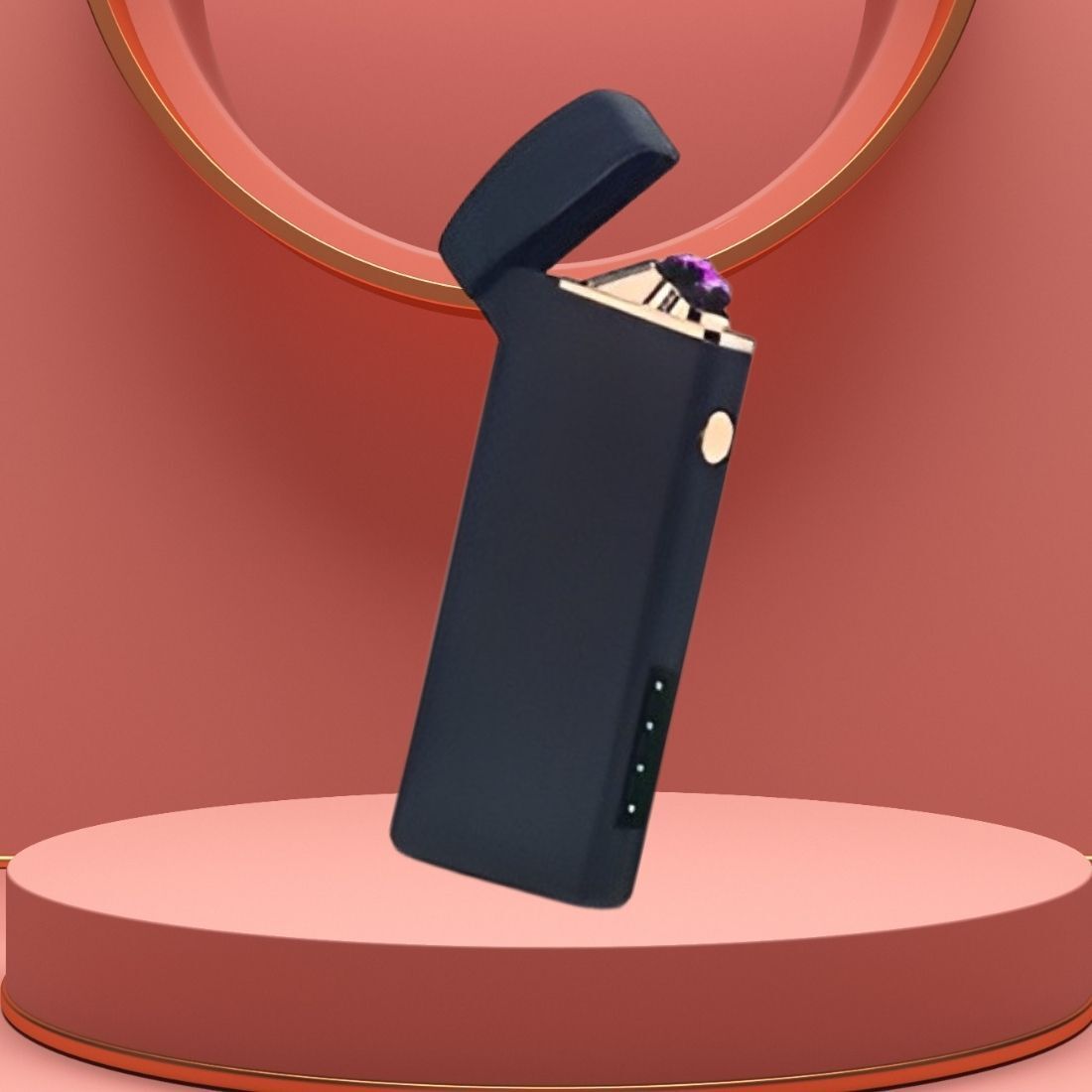 Cigarette Lighter Usb Rechargeable Lighter, Windproof Slim Coil Arc Lighter W116 Pocket Lighter-image-39