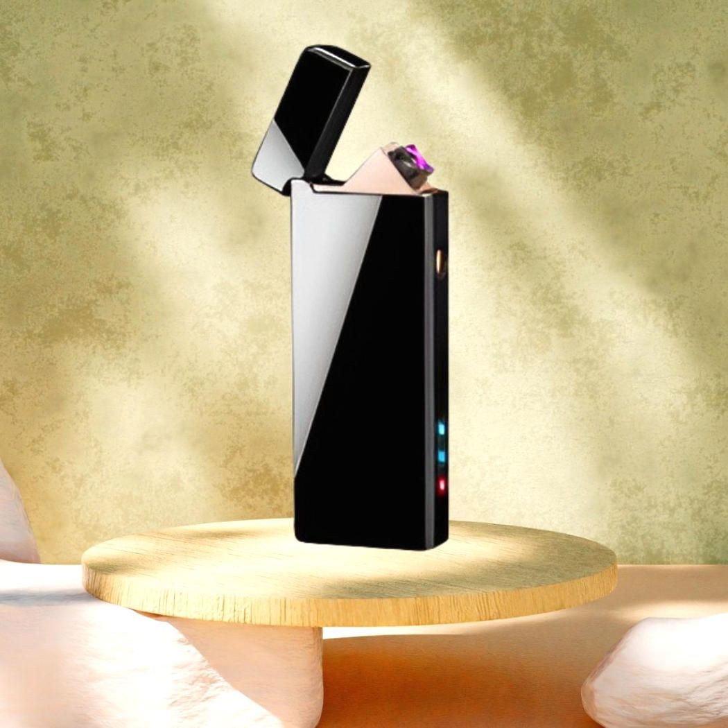 Cigarette Lighter Usb Rechargeable Lighter, Windproof Slim Coil Arc Lighter B124 Pocket Lighter-image-45