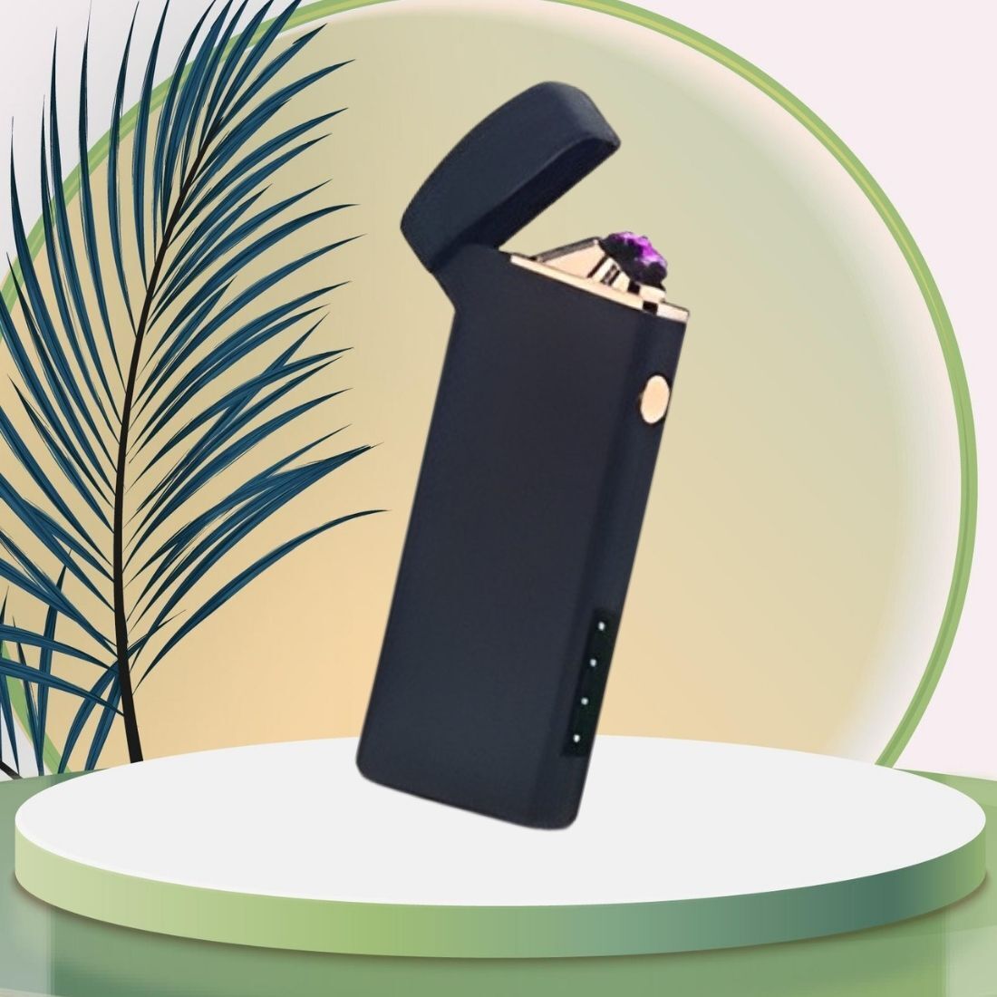 Cigarette Lighter Usb Rechargeable Lighter, Windproof Slim Coil Arc Lighter W382 Pocket Lighter-image-23