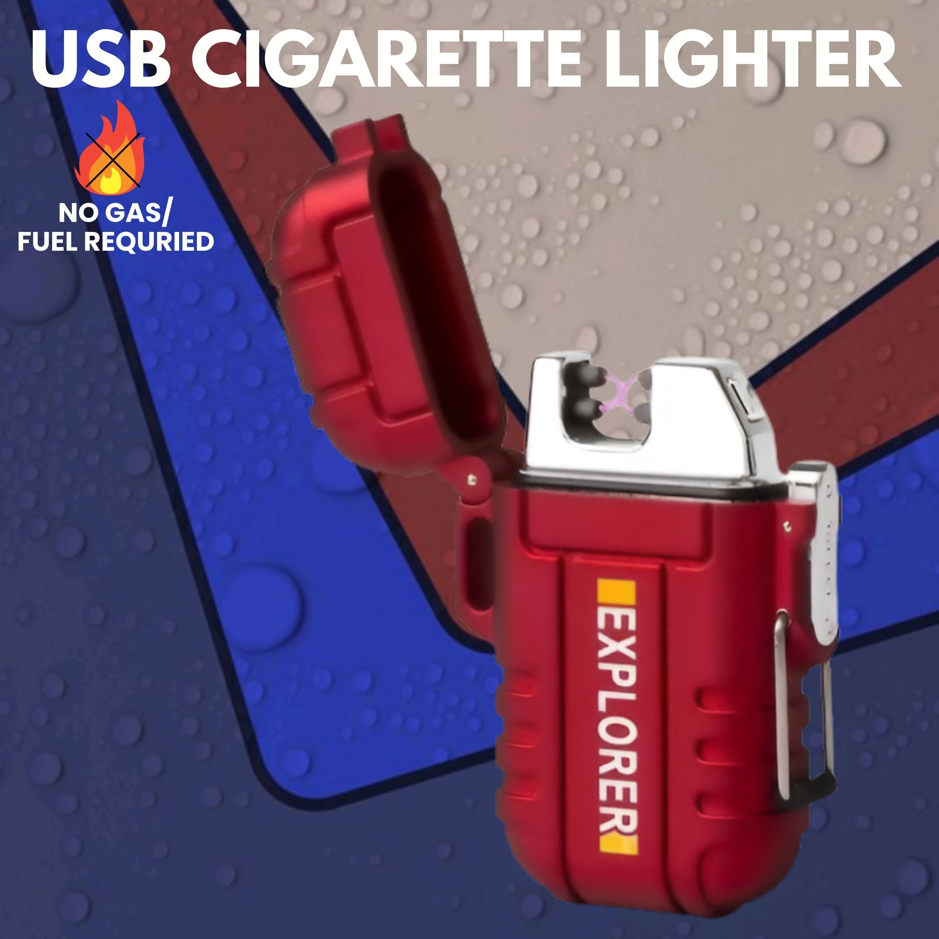 frony Explorer USB Cigaratte Lighter, Windproof Flameless ARC Rechargeable LighterA406 Explorer USB Cigaratte Lighter, Windproof Flameless ARC Rechargeable LighterA406 Pocket Lighter-picture-36