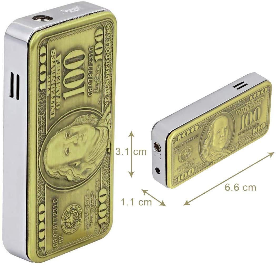 giftinggazebo Metal Premium Refillable Dollar Shape Designer Lighter Pocket Lighter-picture-45