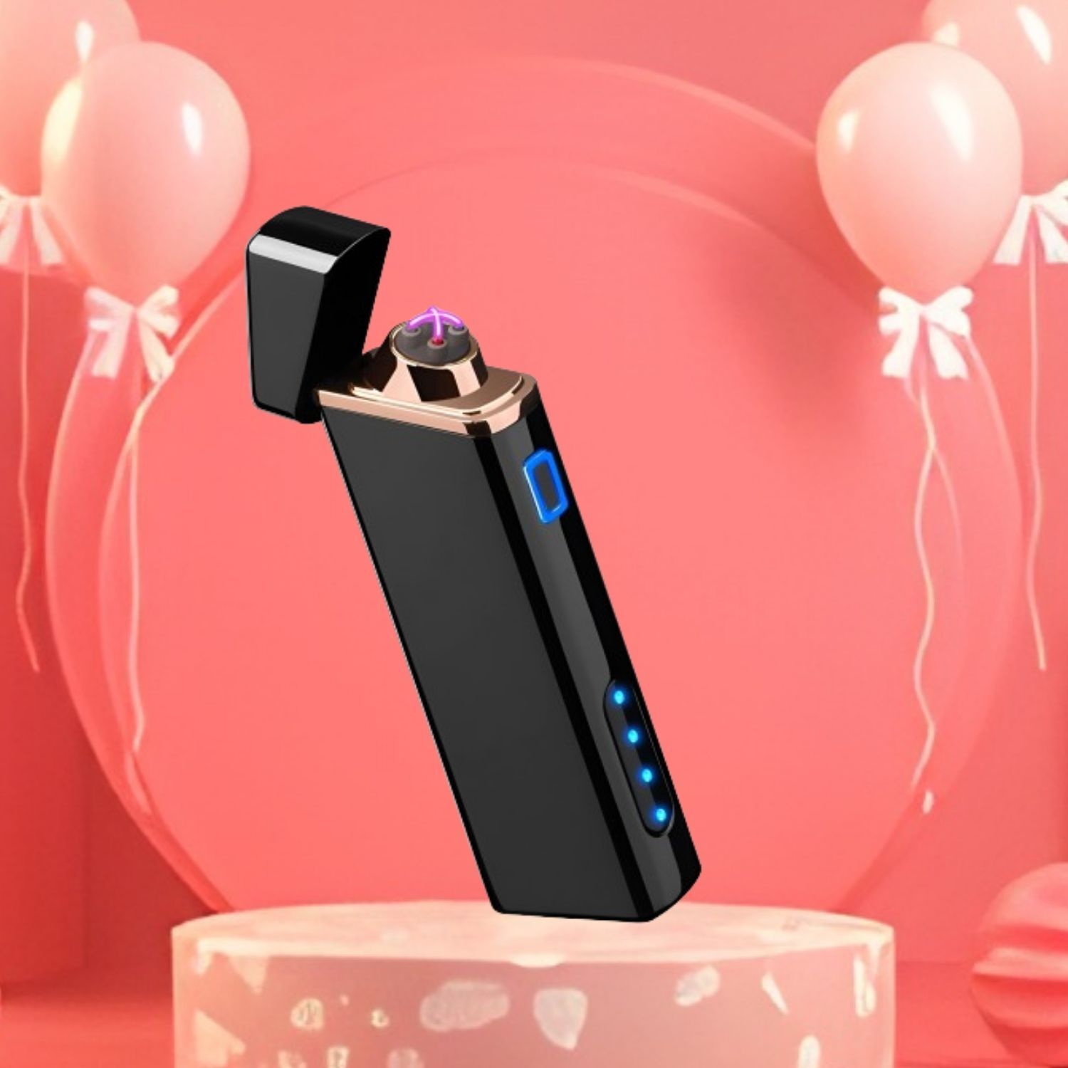 Cigarette Lighter Usb Rechargeable Lighter, Windproof Slim Coil Arc Lighter W3 Pocket Lighter-image-34