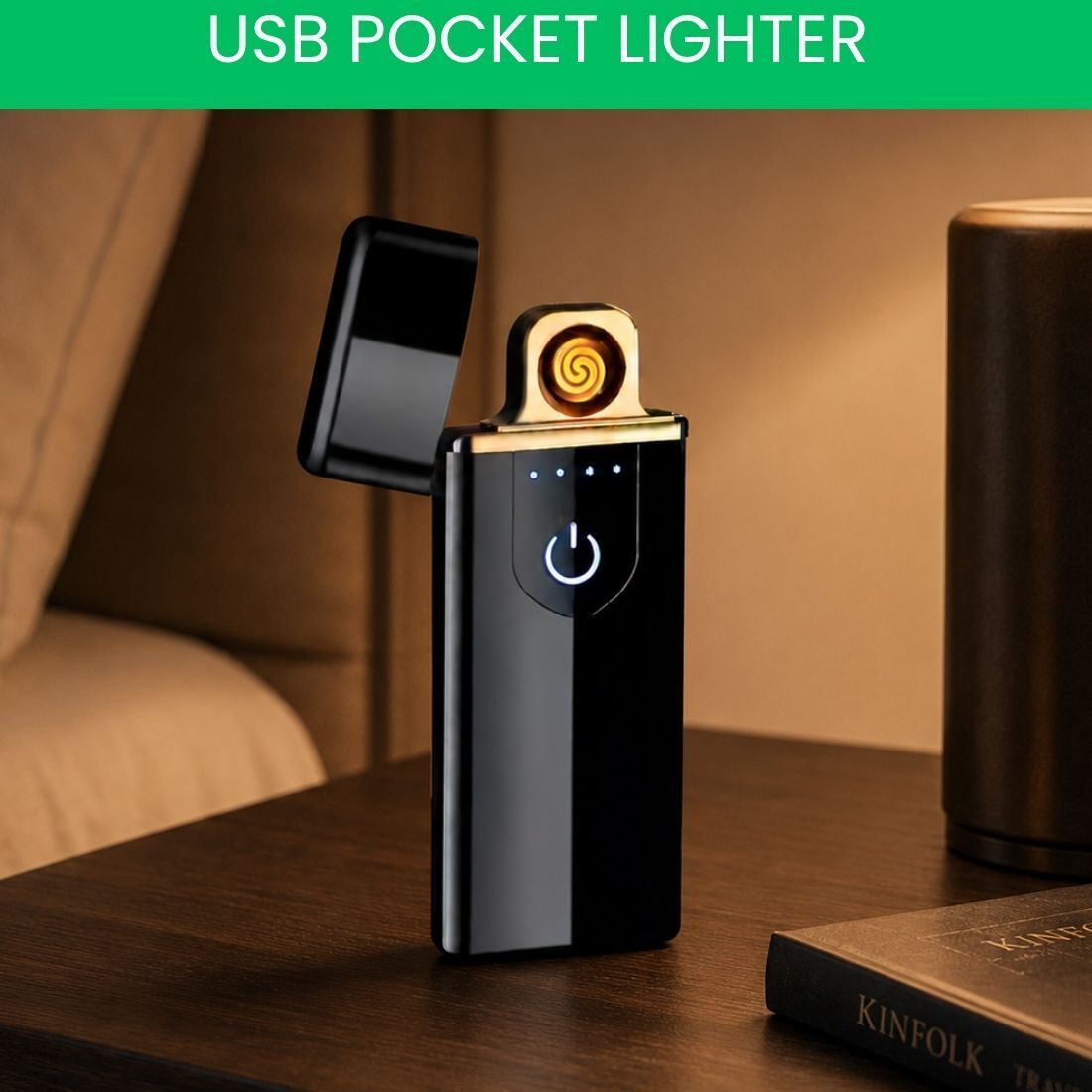 Touch USB Rechargeable Electric Arc Lighter for Everyday Use DX87 Pocket Lighter-image-15