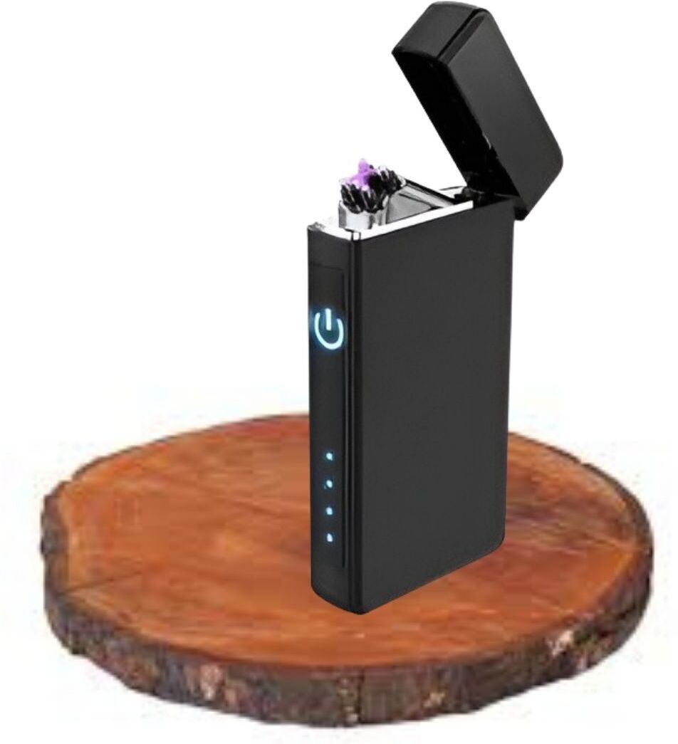 Cigarette Lighter Usb Rechargeable Lighter, Windproof Slim Coil Arc Lighter W416 Pocket Lighter-image-33