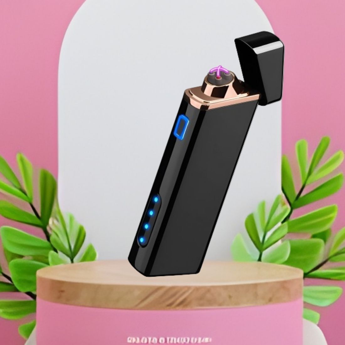 Cigarette Lighter Usb Rechargeable Lighter, Windproof Slim Coil Arc Lighter W504 Pocket Lighter-image-38