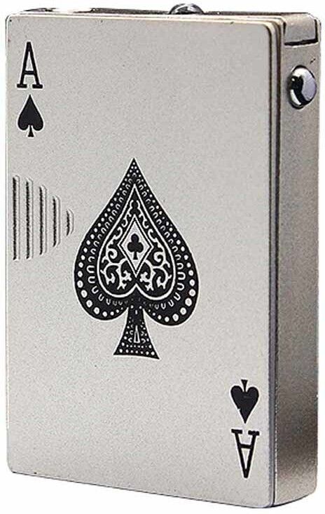 FIRST QUALITY Classic card shaped refillable Ikka cigarette lighter Pocket Lighter FIRST QUALITY STAR MAGIC myfirstdot Pocket Lighter