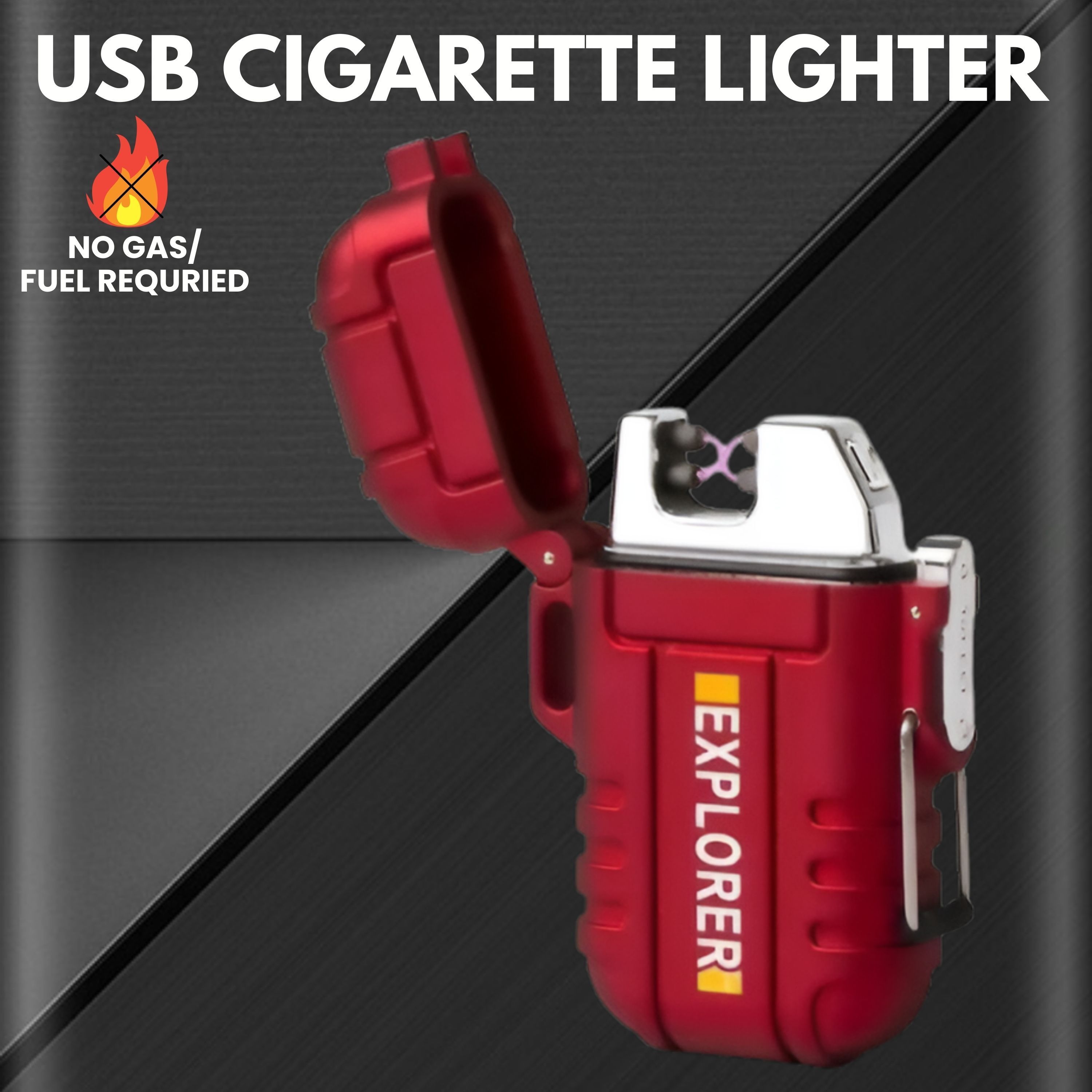frony Explorer USB Cigaratte Lighter, Windproof Flameless ARC Rechargeable LighterE190 Explorer USB Cigaratte Lighter, Windproof Flameless ARC Rechargeable LighterE190 Pocket Lighter-picture-24