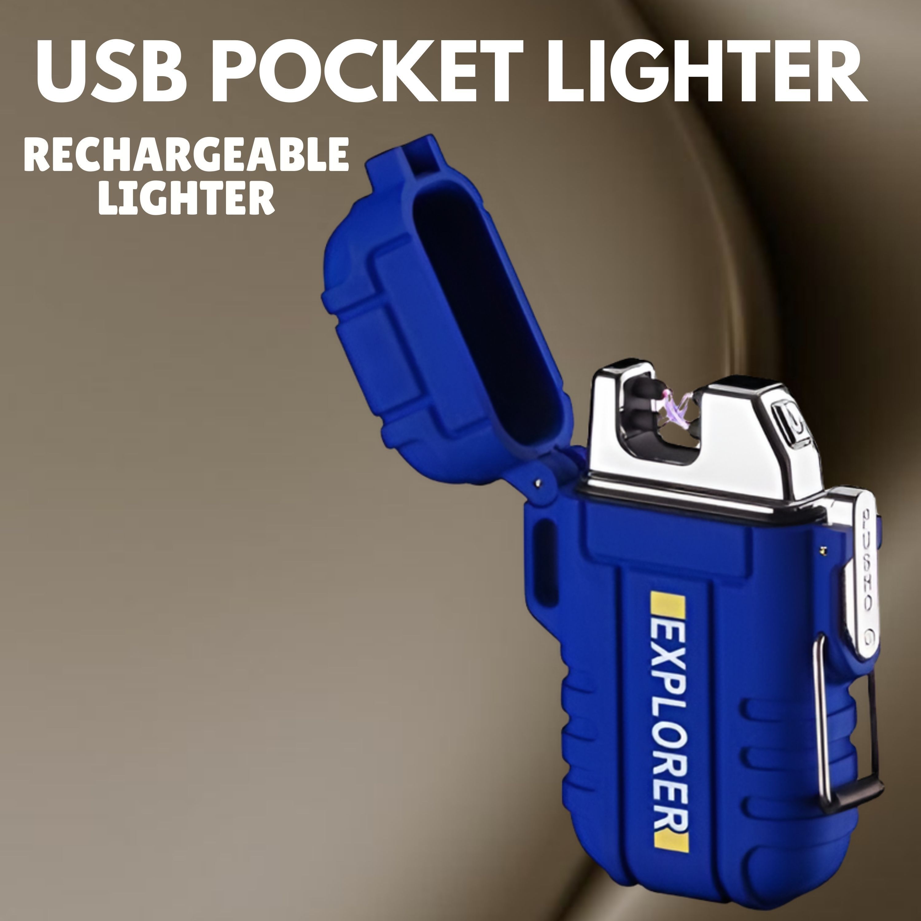 frony Explorer USB Cigaratte Lighter, Windproof Flameless ARC Rechargeable LighterD434 Explorer USB Cigaratte Lighter, Windproof Flameless ARC Rechargeable LighterD434 Pocket Lighter-picture-22