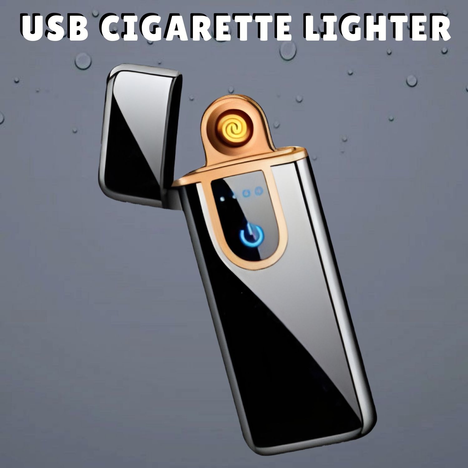 frony Touch USB Rechargeable Cigarette Lighter for Smoking with Fingerprint SensorY328 Touch USB Rechargeable Cigarette Lighter for Smoking with Fingerprint SensorR328 Pocket Lighter-picture-32