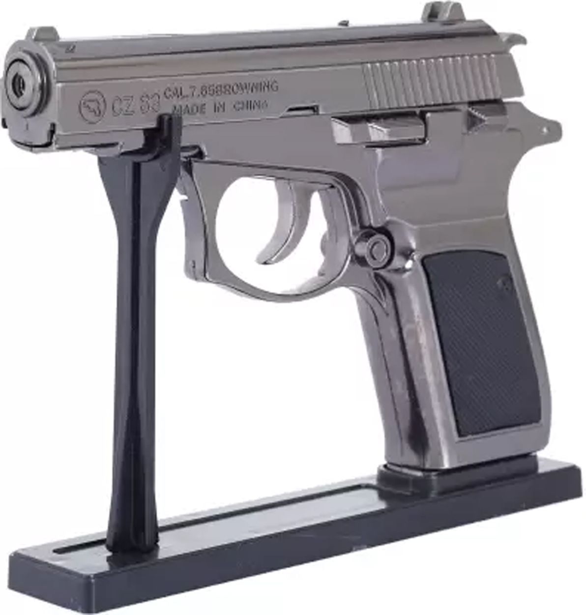 fitup Z38 Metal Body Premium Refillable Gun Lighter | Jet Flame Lighter | Heaviest Gun Style Metal Body Lighter with, Cover and Stand Pocket Lighter-picture-32