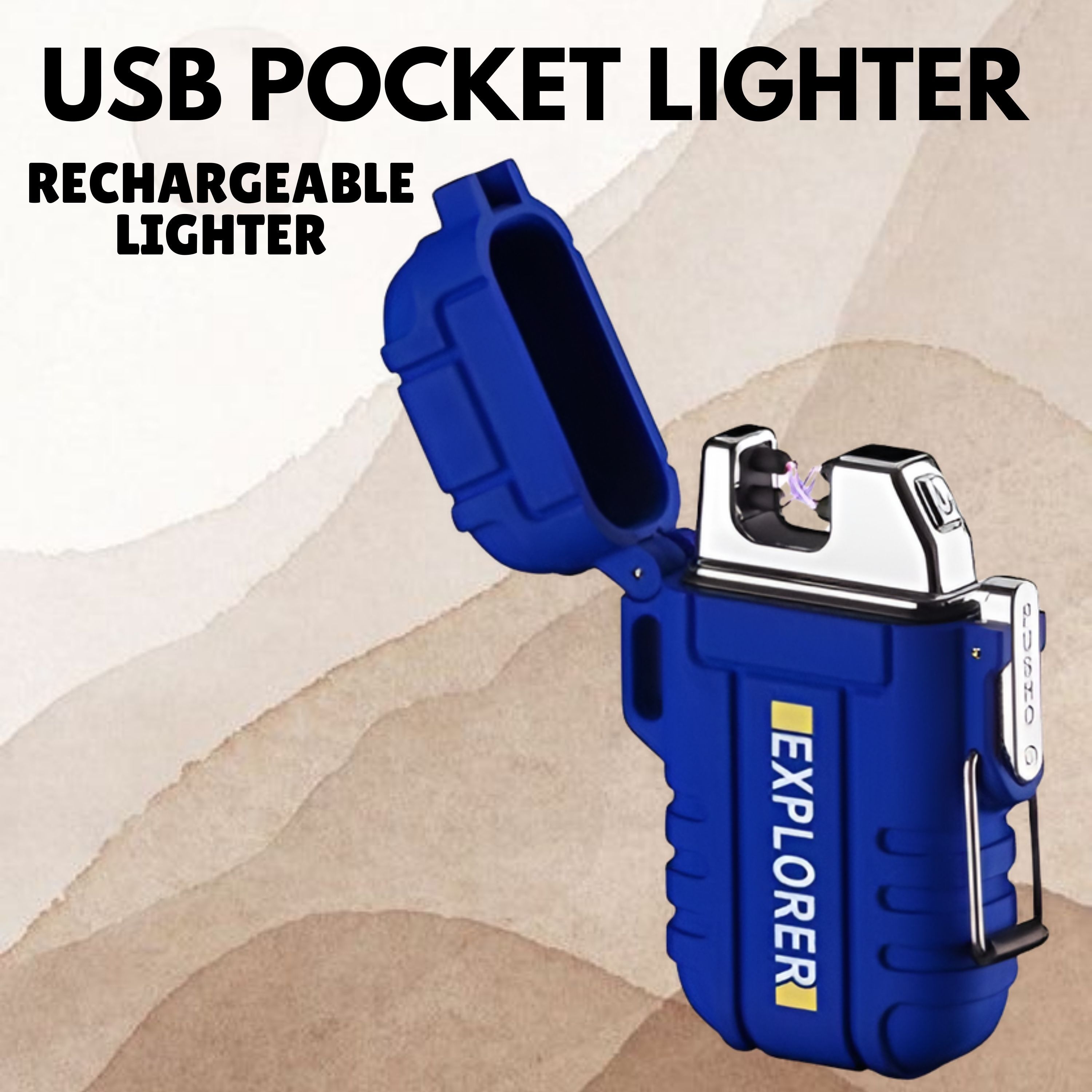 Explorer USB Cigaratte Lighter, Windproof Flameless ARC Rechargeable LighterG251 Explorer USB Cigaratte Lighter, Windproof Flameless ARC Rechargeable LighterG251 Pocket Lighter-image-37