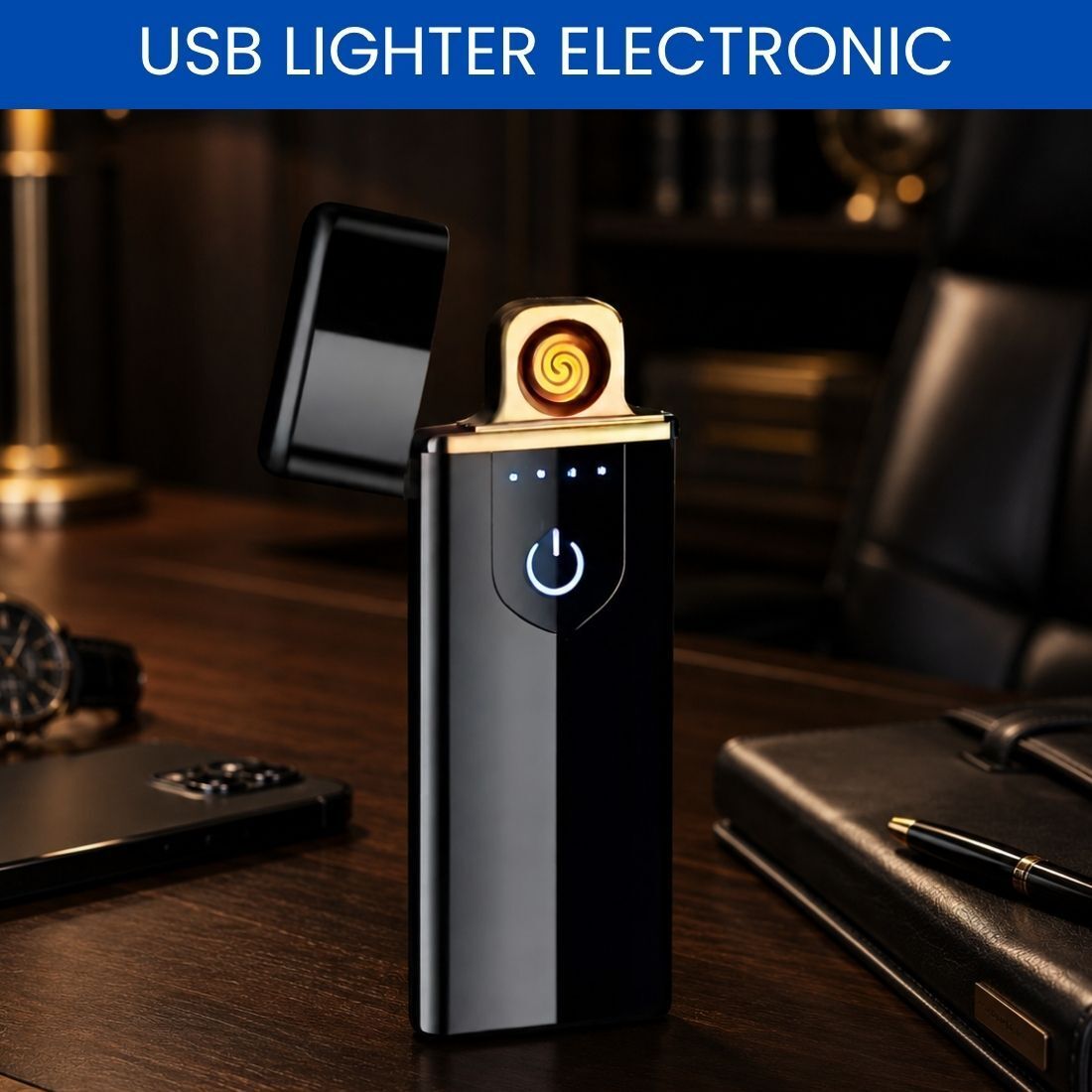 clairbell Touch USB Rechargeable Electric Arc Lighter for Everyday Use SX282 Pocket Lighter-picture-37