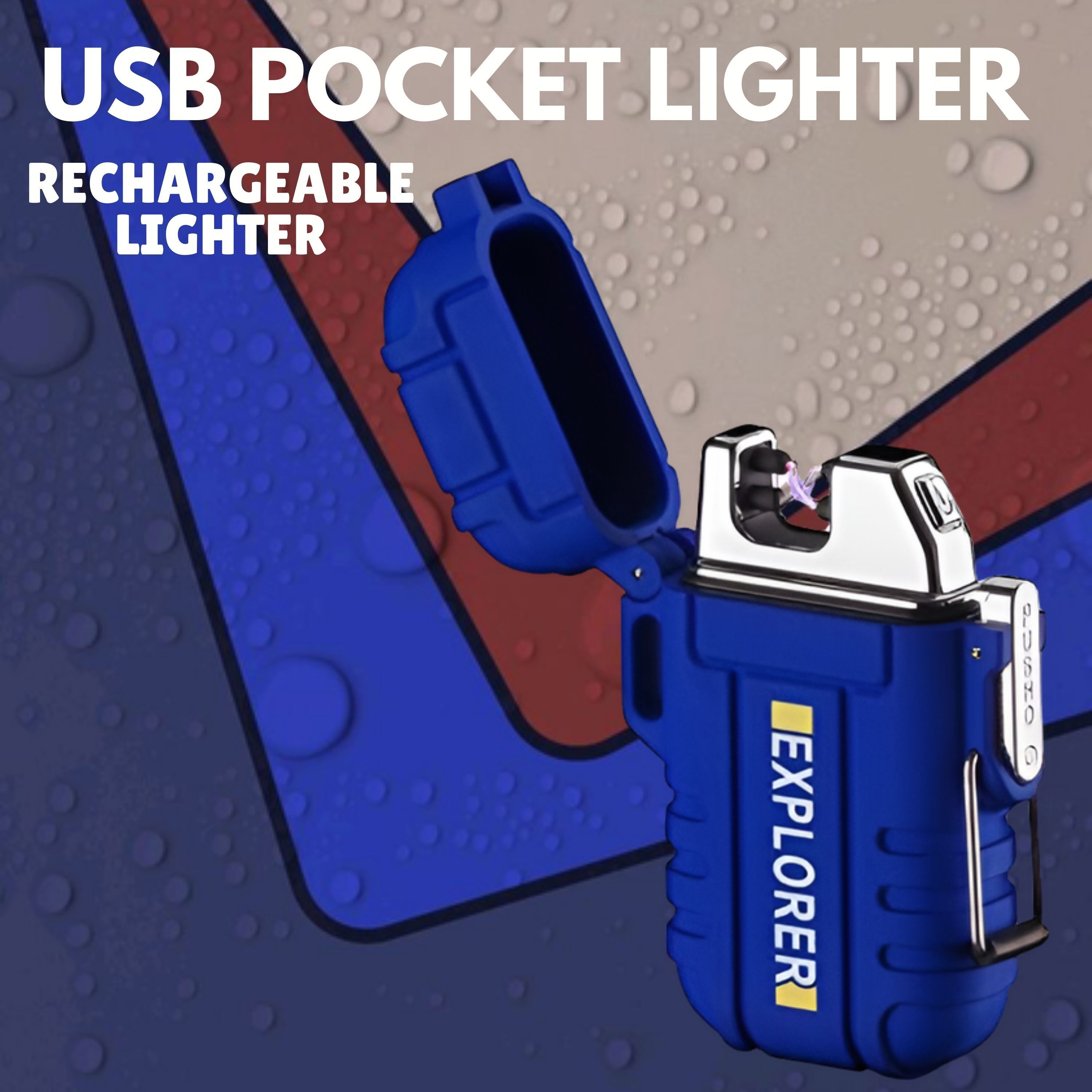 frony Explorer USB Cigaratte Lighter, Windproof Flameless ARC Rechargeable LighterD169 Explorer USB Cigaratte Lighter, Windproof Flameless ARC Rechargeable LighterD169 Pocket Lighter-picture-41