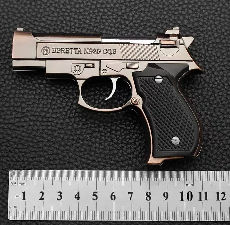 Stainless Steel Gun Lighter (5) Pocket Lighter