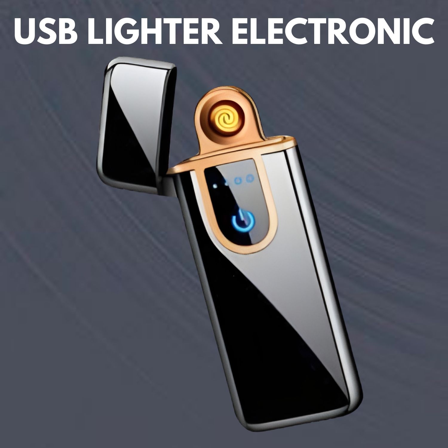 frony Touch USB Rechargeable Cigarette Lighter for Smoking with Fingerprint SensorY9 Touch USB Rechargeable Cigarette Lighter for Smoking with Fingerprint SensorQ9 Pocket Lighter-picture-11