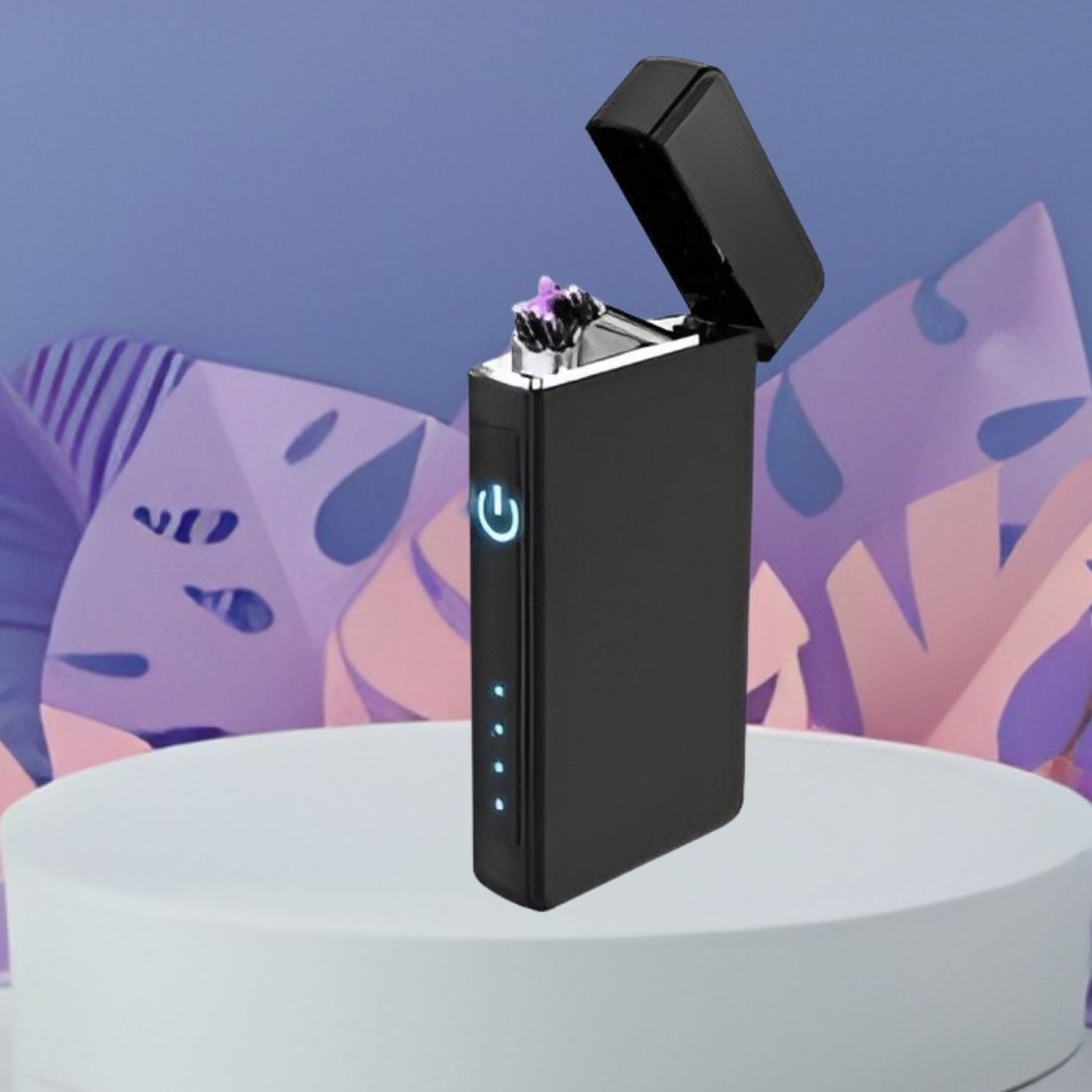 Cigarette Lighter Usb Rechargeable Lighter, Windproof Slim Coil Arc Lighter W360 Pocket Lighter-image-30