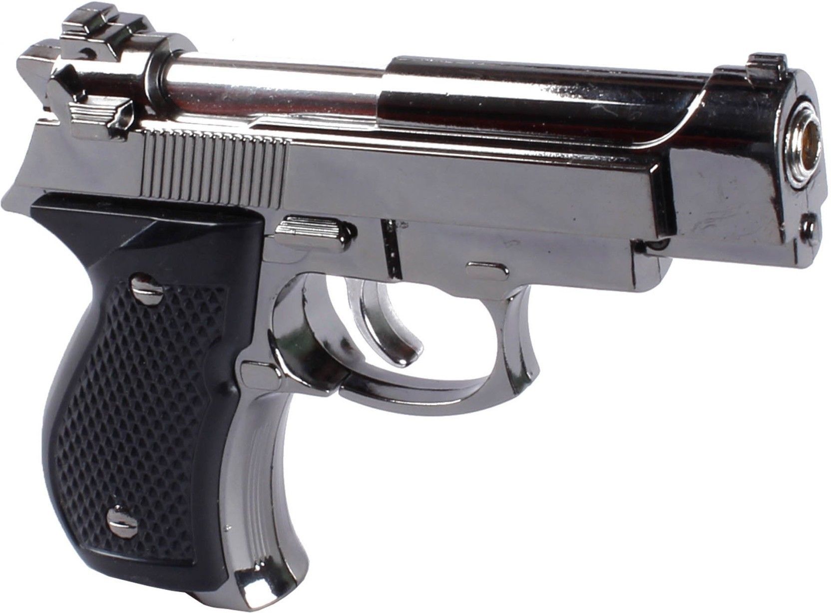 Refillable Lighter Grey Gun Pistol Lighter -Windproof Jet Flame Pocket Lighter Pocket Lighter-image-22
