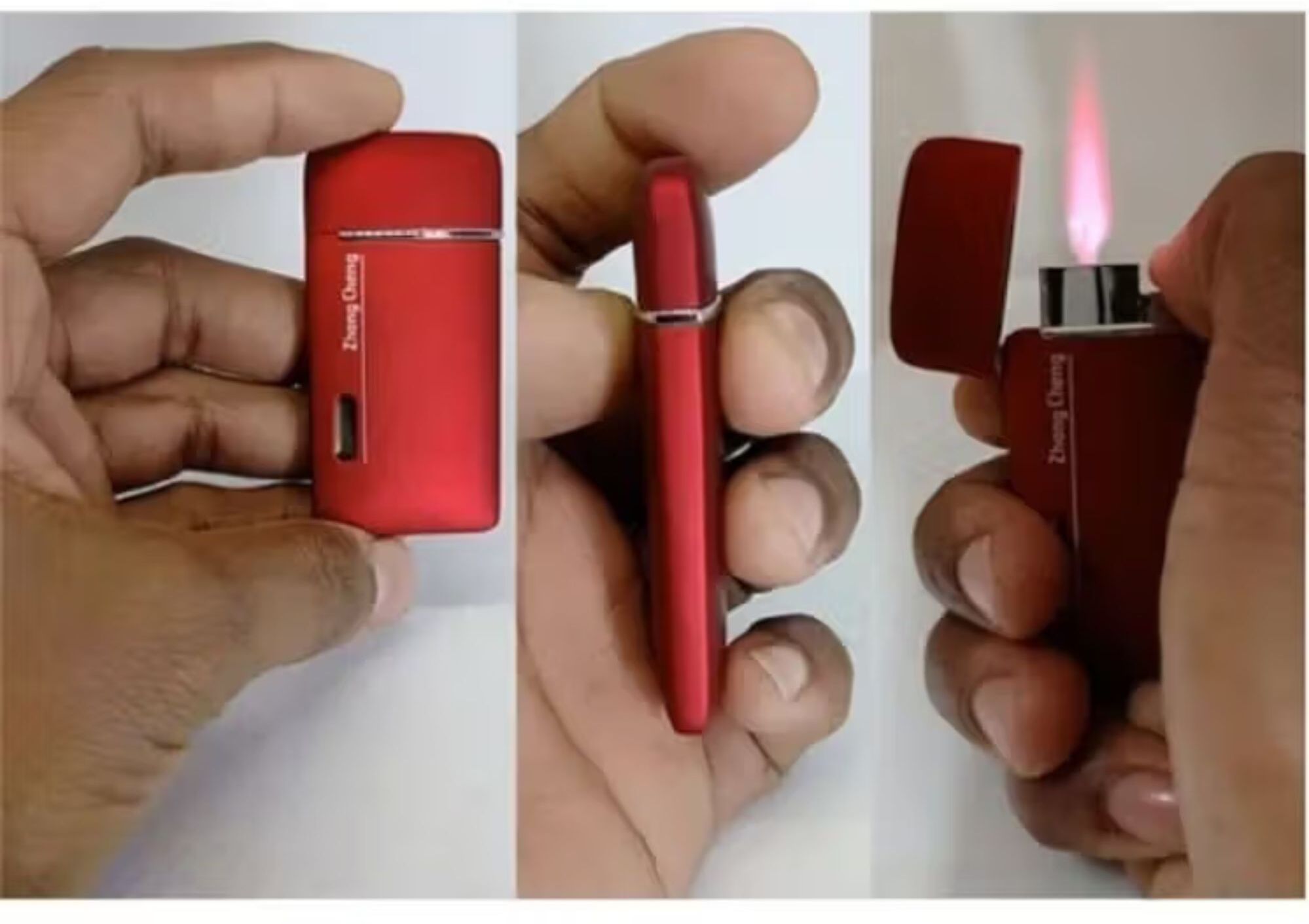 Red Iron Cigarette Lighter1 Pocket Lighter-image-46