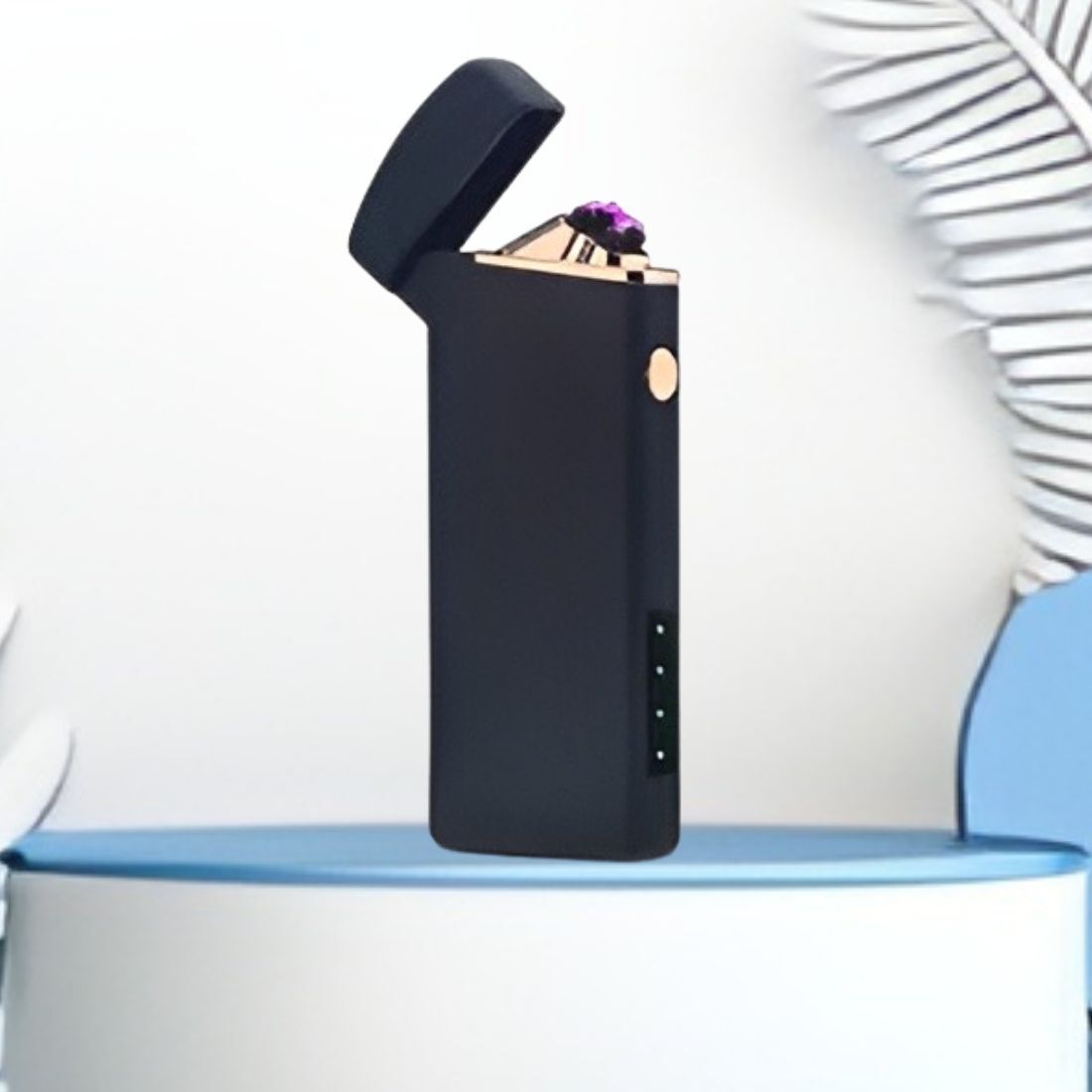 Cigarette Lighter Usb Rechargeable Lighter, Windproof Slim Coil Arc Lighter W300 Pocket Lighter-image-36