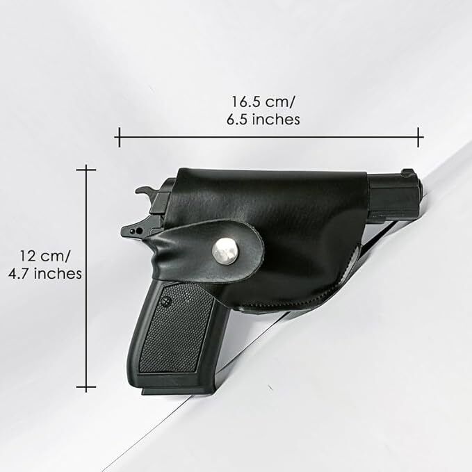 Premium Half Clock Barrel Z83 Heavy Metal Steel Gun Lighter| Windproof Heavy Weight Metal Body Real and Original Like Gun Pistol Pocket Lighter-image-7
