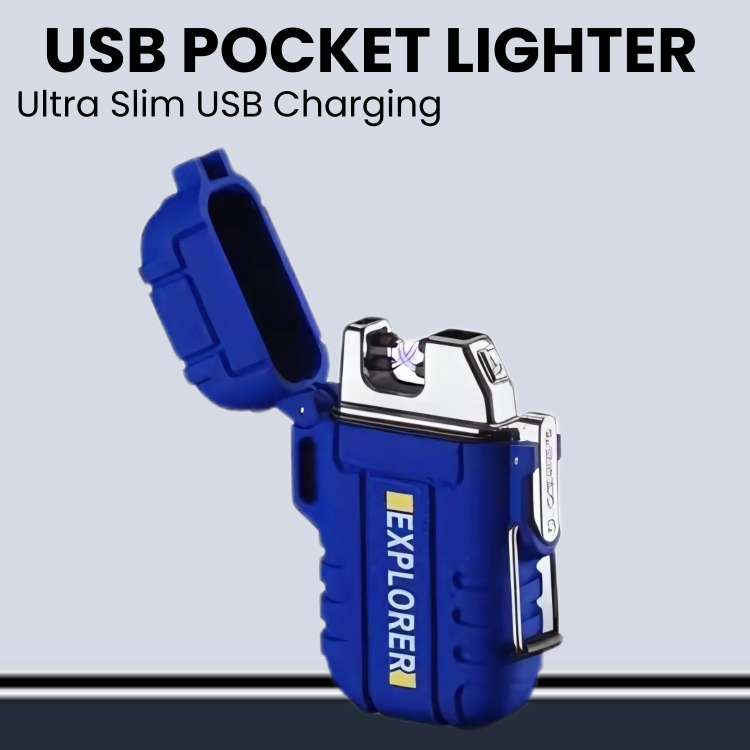 frony Explorer USB (Cigaratte Lighter)Windproof Flameless ARC Rechargeable LighterA281 Explorer USB (Cigaratte Lighter)Windproof Flameless ARC Rechargeable LighterA281 Pocket Lighter-picture-41