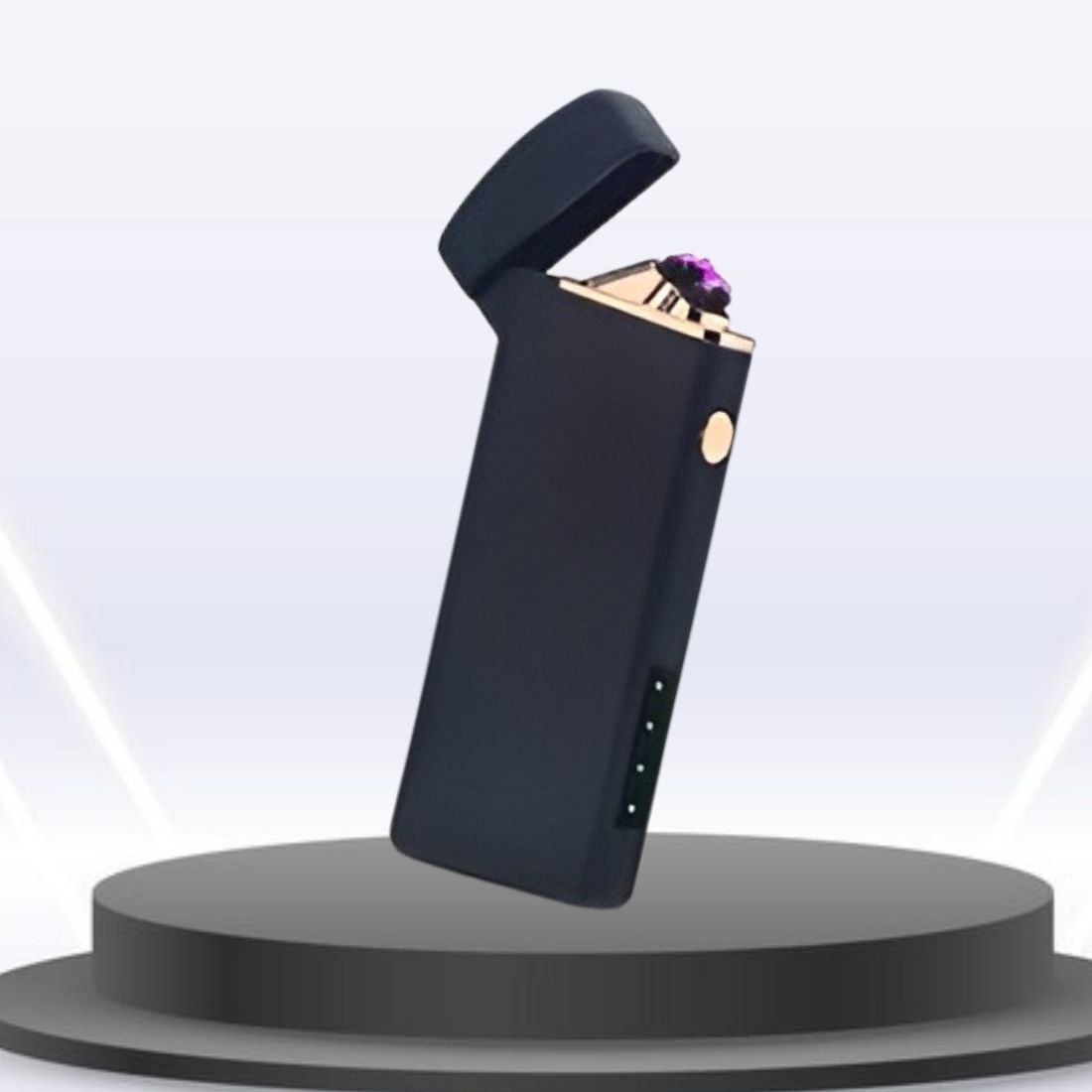 clairbell Cigarette Lighter Usb Rechargeable Lighter, Windproof Slim Coil Arc Lighter W378 Pocket Lighter-picture-32