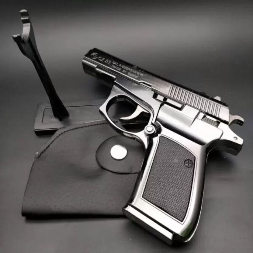 Z83 Silver Pistol Gun Lighter With Windproof Pull Back System Refillable Steel Gas Lighter Pocket Lighter-image-31