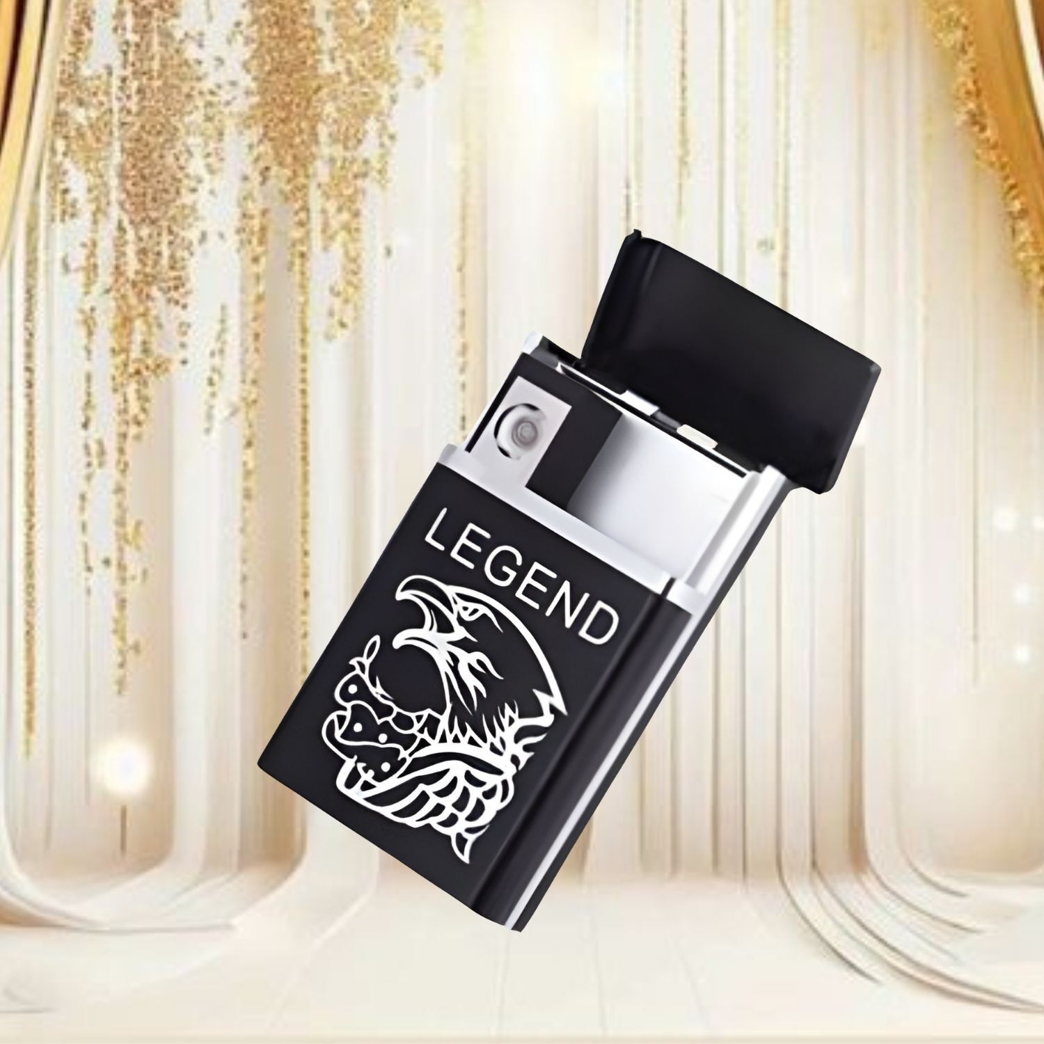 guggu Cigarette Lighte Legend USB Rechargeable Waterproof Pocket Size Lighter E486 Pocket Lighter-picture-16