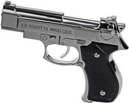 Real Look Gun Design Beretta Gun Shaped Pocket Size lighter | Refillable Butane Gas System And Adjustable Flame Hi And Low Beretta Gun Shaped myfirstdot Pocket Lighter-image-1