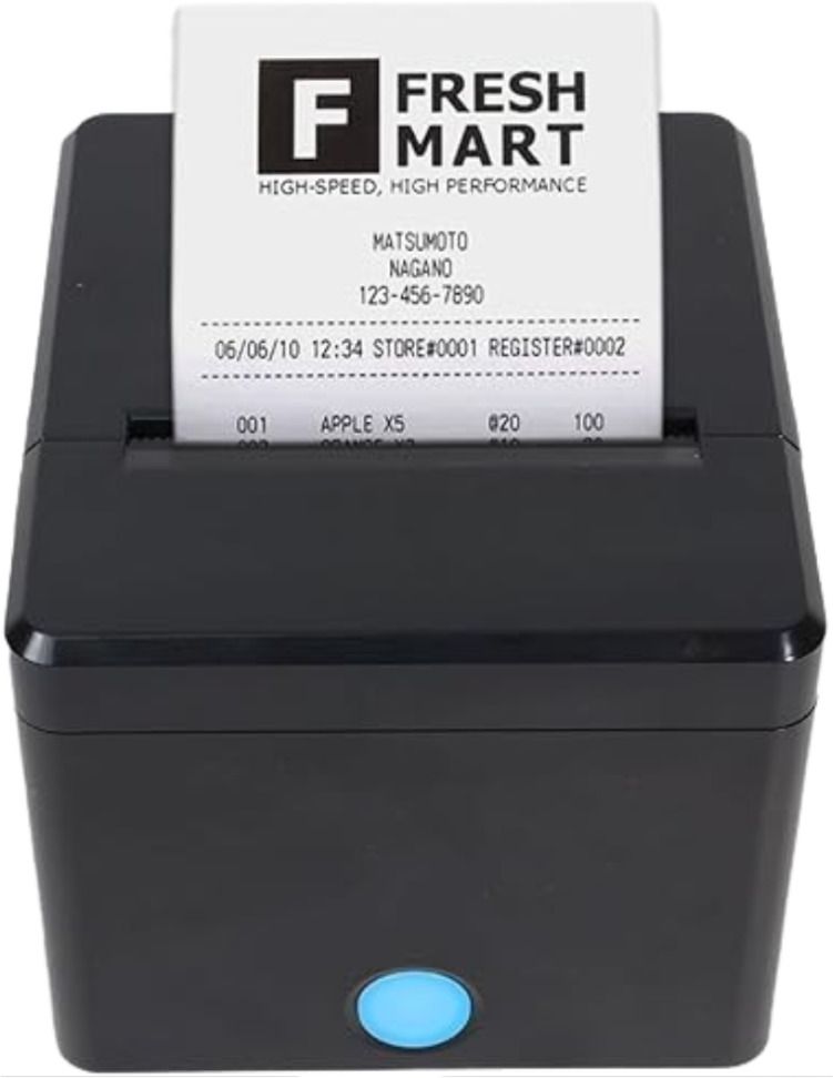 ASOL 80mm Thermal Billing Printer with Autocutter Ultra Fast Speed with Compact Design makes is Much Easier to use-picture-34