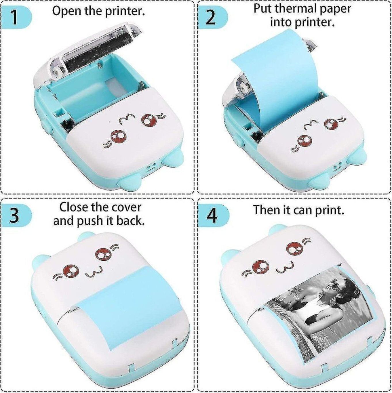 IMMUTABLE Toy Imagine Mini Portable Thermal Printer – Bluetooth Pocket Printer for Kids POCKET PRINTERS-image-28