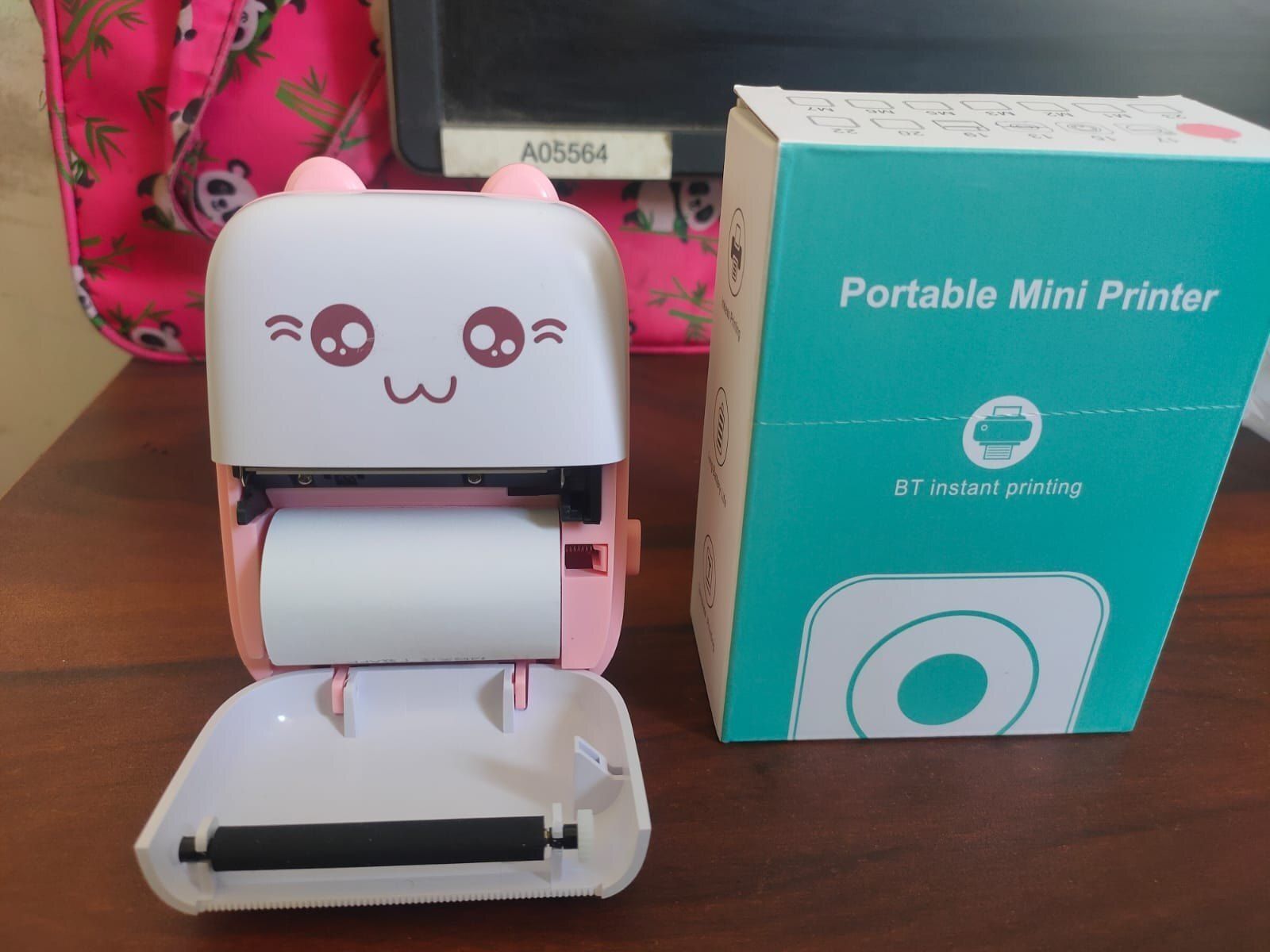 4uonly Mini Printer with Paper for Photo Multi-function Label Printer mkl10 Single - TextUsed For: Title, Compare-image-16