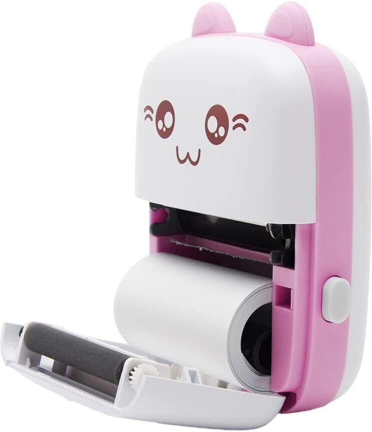 TECHEL Portable Mini Printer Bluetooth 2 roll xdf6 camera-picture-32