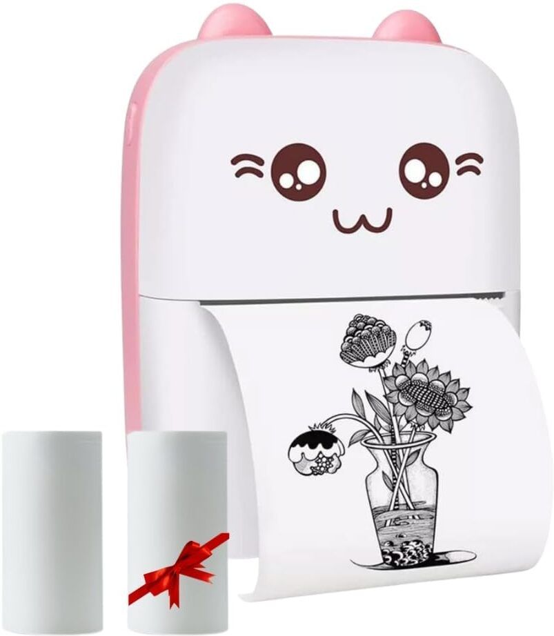 IPSHOPY TIM-PTP-BT57MM-ASSRTD Mini Portable Bluetooth Thermal Printer