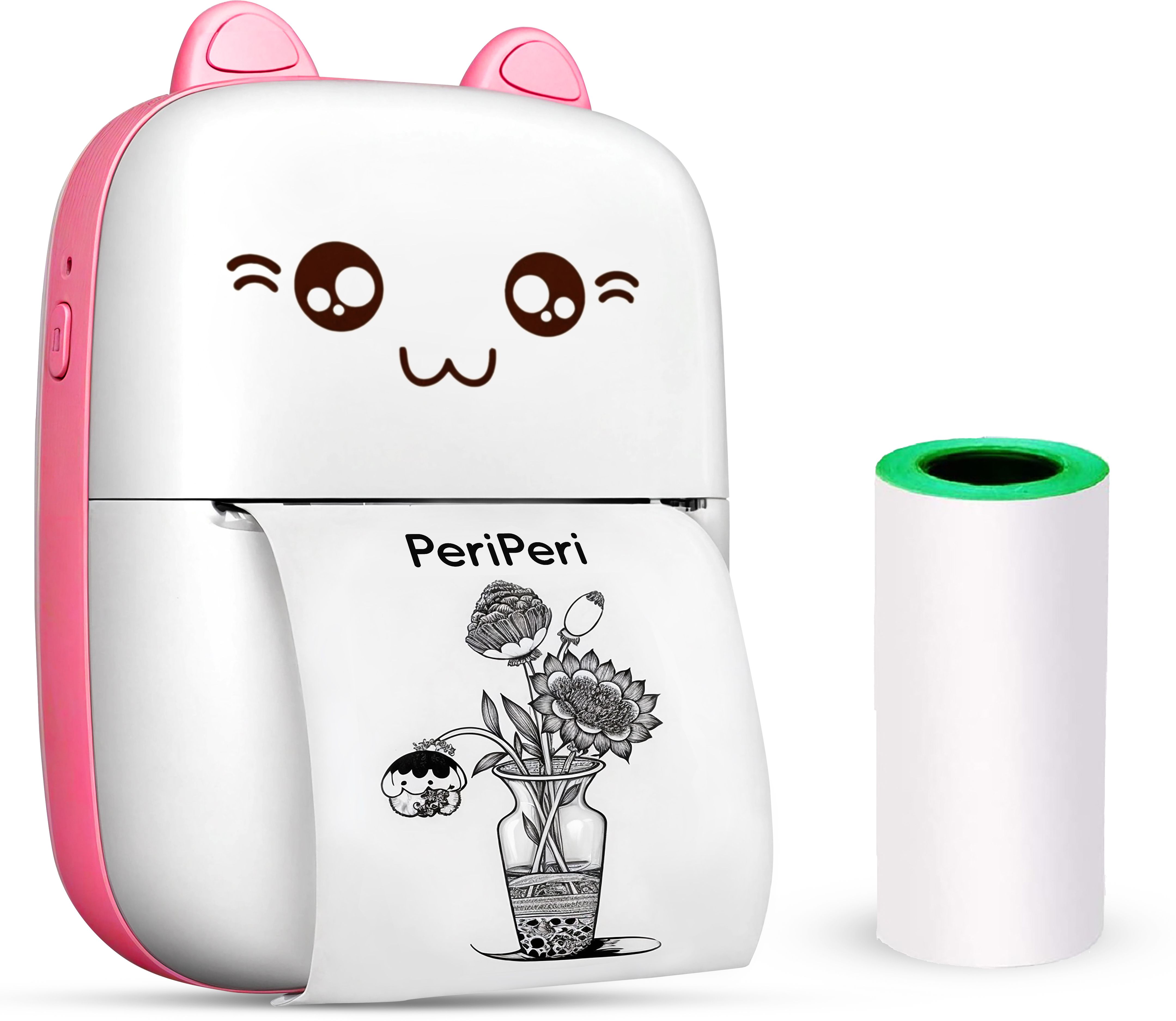 PeriPeri C6 Mini Bluetooth Thermal Printer Inkfree Portable Pocket Printer (Pink) Thermal Printer-image-40