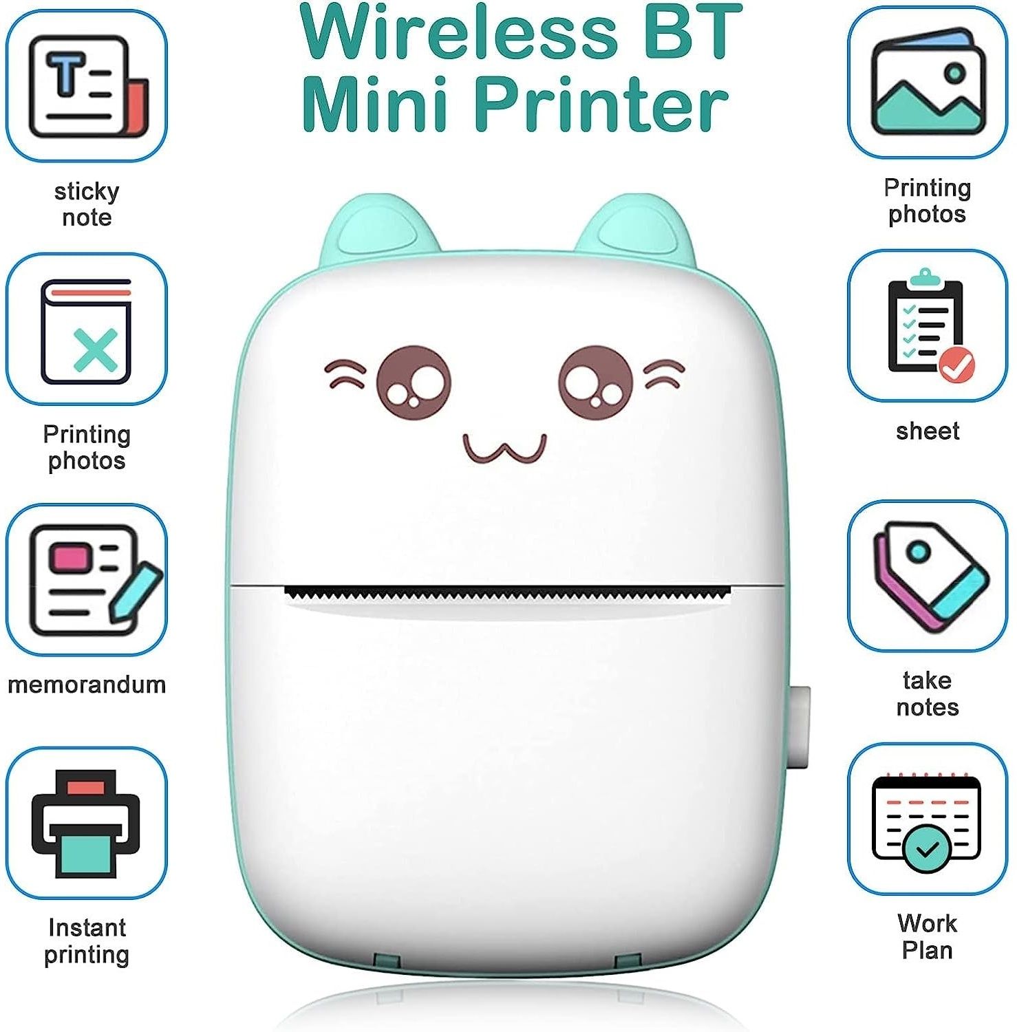 ASTOUND Print Barcode Labels Mini Thermal Printer Thermal Printer-picture-43